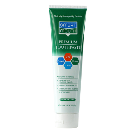 Smartmouth Premium Toothpaste for Elite Oral Health Protection, 6 oz., PK3 SM106 T